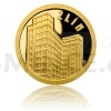 Zlat mince Zln - Bav mrakodrap - proof (Obr. 0)