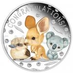 Birthday 2023 - Australia 0,50 $ Newborn Baby 1/2oz Silver Proof Coin