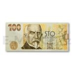 Establishment of Czechoslovakia Commemorative Banknote 100 CZK 2019 Building Czechoslovak Currency - Alois Rasin - Series RB01
