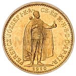 Rakousko - Csastv (1806 - 1918) 10 Korun 1910 KB