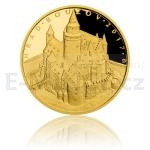 esk zlat mince 2017 - 5000 K Hrad Bouzov - proof