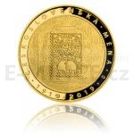 esk zlat mince 2019 - 10000 K Zaveden eskoslovensk mny - proof