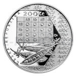 esk stbrn mince 2022 - 200 K Gregor Johann Mendel - proof