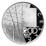 esk stbrn mince 2022 - 200 K Dana Ztopkov, Emil Ztopek - proof