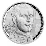 esk mincovna 2020 Stbrn medaile Nrodn hrdinov - Josef Toufar - proof