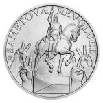 Establishment of Czechoslovakia Silver Medal Velvet Revolution - Standard