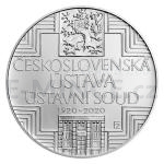 Czech Silver Coins 2020 - 500 CZK Adoption of Czechoslovak Constitution - UNC
