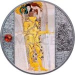 Kultura a umn 2022 - Kamerun 500 CFA Gustav Klimt - Knight / Zlat ryt - proof