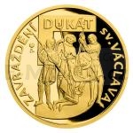 Tmata Zlat 5-dukt sv. Vclava se zlatm certifiktem 2023 - proof, . 11
