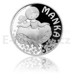 esk mincovna 2017 2017 - Niue 1 NZD Stbrn mince Manka - proof