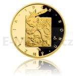 esk mincovna 2018 2018 - Samoa 25 WST Zlat mince Pevratn osmiky naich djin - 1948 Vtzn nor - proof