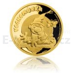 Niue Zlat mince Pohdky z mechu a kaprad - Vochomrka proof