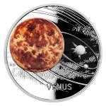 Astronomie a vesmr 2020 - Niue 1 NZD Stbrn mince Slunen soustava - Venue - proof