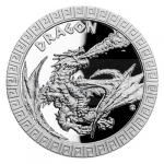 Rok Draka 2012 2020 - Niue 2 NZD Stbrn mince Bjn tvorov - Drak proof