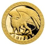 Bjn tvorov 2020 - Niue 5 NZD Zlat mince Bjn tvorov - Gryf - proof