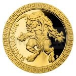 esko a Slovensko 2022 - Niue 5 NZD Zlat mince Bjn tvorov - Mnotaurus - proof