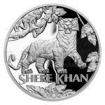 Fairy Tales and Cartoons 2022 - Niue 1 NZD Silver Coin The Jungle Book - Tiger Shere Khan - Proof