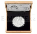 Bullion 2023 - Niue 80 NZD Silver 1kg Coin Mikulas Kopernik - UNC, No 28
