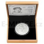 esko a Slovensko 2023 - Niue 80 NZD Stbrn kilogramov mince Jaroslav Haek - b.k.