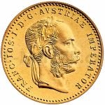 Gold Coins 1 Ducat 1915 - Austria