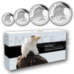 Animals and Plants 2015 - Canada Fine Silver Fractional Set - Bald Eagle Proof