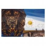 For Your Business Partners 2023 - Niue 5 NZD Gold 1/25 Oz Bullion Coin Czech Lion - Standard Number