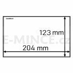 Accessories for Banknotes Protective sheets for stamps and picture postcards hbn210