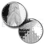 esk stbrn mince 2008 - 200 K Josef Hlvka - proof