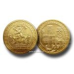 Czech Gold Coins 2007 - 2500 CZK Sevciny mine at Prbram-Brezov Hory - BU