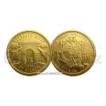 Czech Gold Coins 2008 - 2500 CZK Suspension Bridge at Stadlec - Proof
