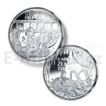 esk stbrn mince 2010 - 200 K Karel Zeman - proof