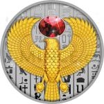 Drahokamy a krystaly 2020 - Niue 1 $ Sokol / Falcon - the Symbol of Ancient Egypt - proof