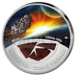 Astronomy and Univers 2012 - Fiji 10 $ - Meteority - Cosmic Fireballs - China Jilin 1976 - Proof