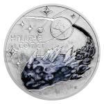 Drky 2023 - Niue 1 NZD Stbrn mince Mln drha - Halleyova kometa - proof