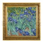 Poklady svtovho malstv 2021 - Niue 1 NZD Van Gogh: Irises / Kosatce 1 oz - proof