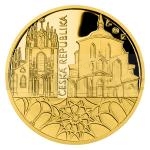 esk mincovna 2023 Zlat pluncov medaile Jan Blaej Santini-Aichel - proof