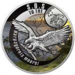 Animals and Plants 2016 - Niue 100 $ Haasts Eagle - proof