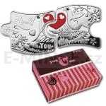 Love / Valentines Day 2012 - Niue 2 NZD - You and Me - Proof