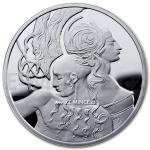 Love / Valentines Day 2010 - Niue 1 NZD - Samson and Delilah - Proof