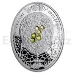 Drky 2010 - Niue 2 NZD - Imperial Faberg Eggs - Clover Leaf Egg - proof