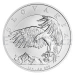 Slovensk orel 2024 - Niue 2 NZD Stbrn uncov investin mince Orel - b.k.