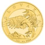 Slovensk orel 2024 - Niue 50 NZD Zlat uncov mince Orel / Orol - proof