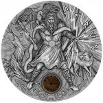 Mythology 2018 - Niue 2 NZD Perun - Slavic God - Antique Finish