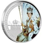 UK Royal Family 2013 - Austrlie 1 $ - 60th Anniversary of the coronation of Queen Elisabeth II. - proof