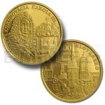 Slovensk zlat mince 2012 - Slovensko 100  - 300. vro korunovace Karola III. - proof