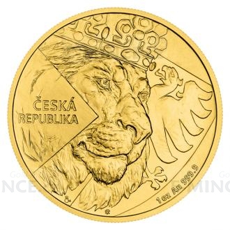 2024 - Niue 50 NZD Gold 1 oz Bullion Coin Czech Lion - standard
Click to view the picture detail.