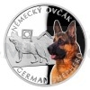 2021 - Niue 1 NZD Silver Coin Dog Breeds - German Shepherd / Deutscher Schaeferhund - Proof (Obr. 7)