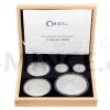 Set of Silver bullion coins Czech Lion 2021 - 1 oz, 2 oz, 5 oz, 10 oz, 1 kg (Obr. 0)