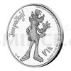 2021 - Niue 1 NZD Stbrn mince Jen pokej! - Vlk - proof (Obr. 1)