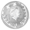 2021 - Niue 10 NZD Stbrn ptiuncov investin mince esk lev - reverse proof (Obr. 1)